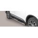 TUBES MARCHE PIEDS INOX D.76 MITSUBISHI OUTLANDER HYBRIDE 2015- - accessoires 4x4 MISUTONIDA