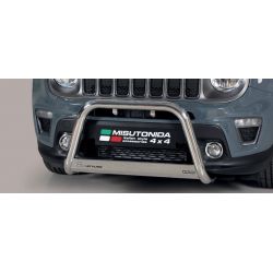 MEDIUM BAR INOX D.63 JEEP RENEGADE 2018- - CE - accessoires 4x4 MISUTONIDA