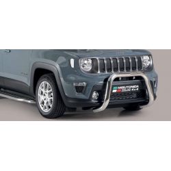 SUPER BAR INOX NOIR D.76 JEEP RENEGADE 2018- - CE - accessoires 4x4 MISUTONIDA