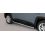 TUBES MARCHE PIEDS INOX NOIR D.76 JEEP RENEGADE 2018- - accessoires 4x4 MISUTONIDA