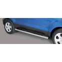 TUBES MARCHE PIEDS INOX D.76 FORD ECOSPORT 11/2017- - accessoires 4x4 MISUTONIDA