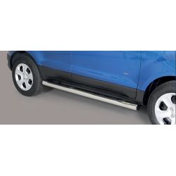 TUBES MARCHE PIEDS INOX NOIR D.76 FORD ECOSPORT 11/2017- - accessoires 4x4 MISUTONIDA