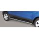 TUBES MARCHE PIEDS OVALE INOX NOIR FORD ECOSPORT 11/2017- - accessoires 4x4 MISUTONIDA