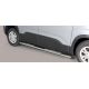 TUBES MARCHE PIEDS OVALE INOX DESIGN PEUGEOT RIFTER 2018 - accessoires 4x4 MISUTONIDA