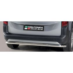 PARE CHOCS ARRIERE INOX D.50 PEUGEOT RIFTER 2018- - accessoires 4X4 MISUTONIDA