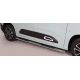 TUBES MARCHE PIEDS OVALE INOX CITROEN BERLINGO 2018 - accessoires 4x4 MISUTONIDA