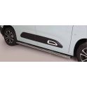 TUBES MARCHE PIEDS OVALE INOX  DESIGN CITROEN BERLINGO 2018 - accessoires 4x4 MISUTONIDA