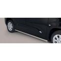 TUBES BAS DE CAISSE INOX D.63 OPEL COMBO 2018- - accessoires 4x4 MISUTONIDA