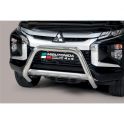 SUPER BAR INOX D.76 MITSUBISHI L200 DC 2019- - CE - accessoires 4x4 MISUTONIDA