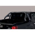 ROLL BAR INOX NOIR AVEC MARQUAGE DOUBLE TUBES D.76 MITSUBISHI L200 DOUBLE CABINE 2019- - accessoires 4X4 MISUTONIDA