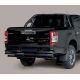 PARE CHOC ARRIERE INOX NOIR MITSUBISHI L200 DC 2019- - accessoires 4X4 MISUTONIDA